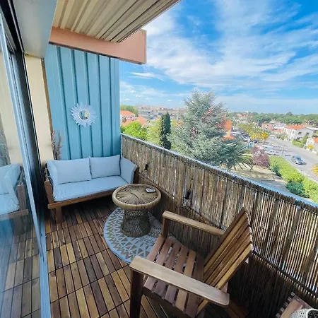 Appart' T2 Cosy Balcon Parking - 200m De La Mer Apartment *
