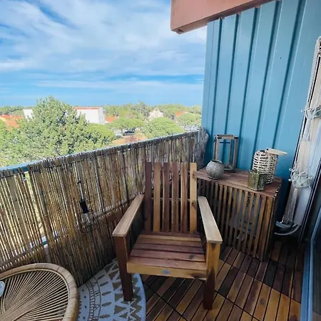 Appart' T2 Cosy Balcon Parking - 200m De La Mer